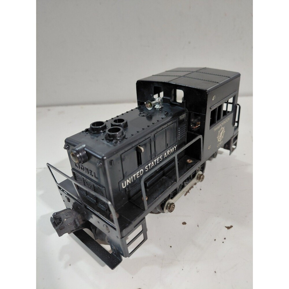Lionel 42 O Gauge Model Railroad Post War Army Transportation Diesel Switcher